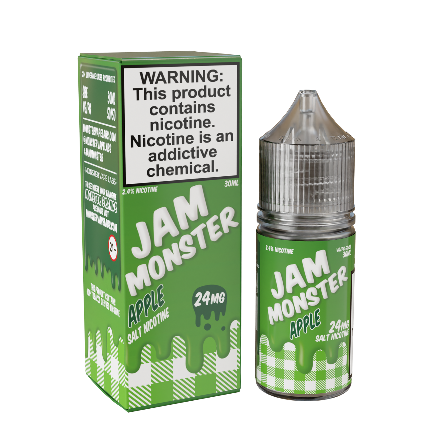 Best Deal Jam Monster Salts 30ML Vape Juice - Apple