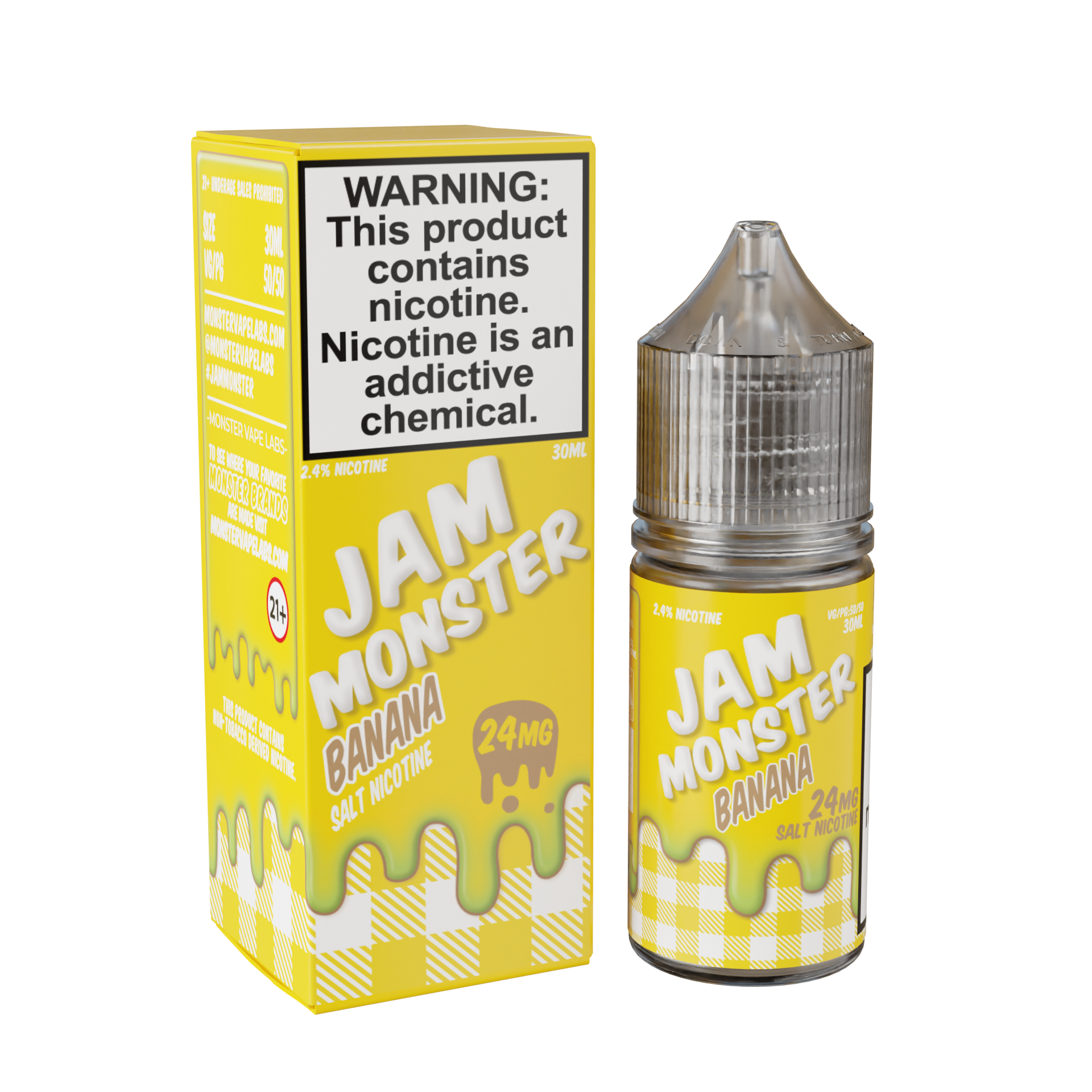 Best Deal Jam Monster Salts 30ML Vape Juice  - Banana