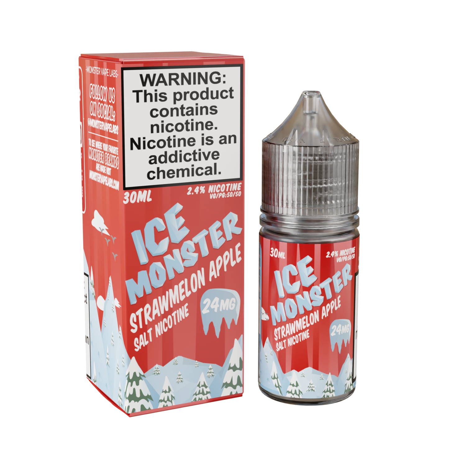 Best Deal Ice Monster Salts 30mL - Strawmelon Apple