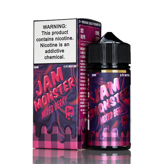 Jam Monster - Mixed Berry - 100mL