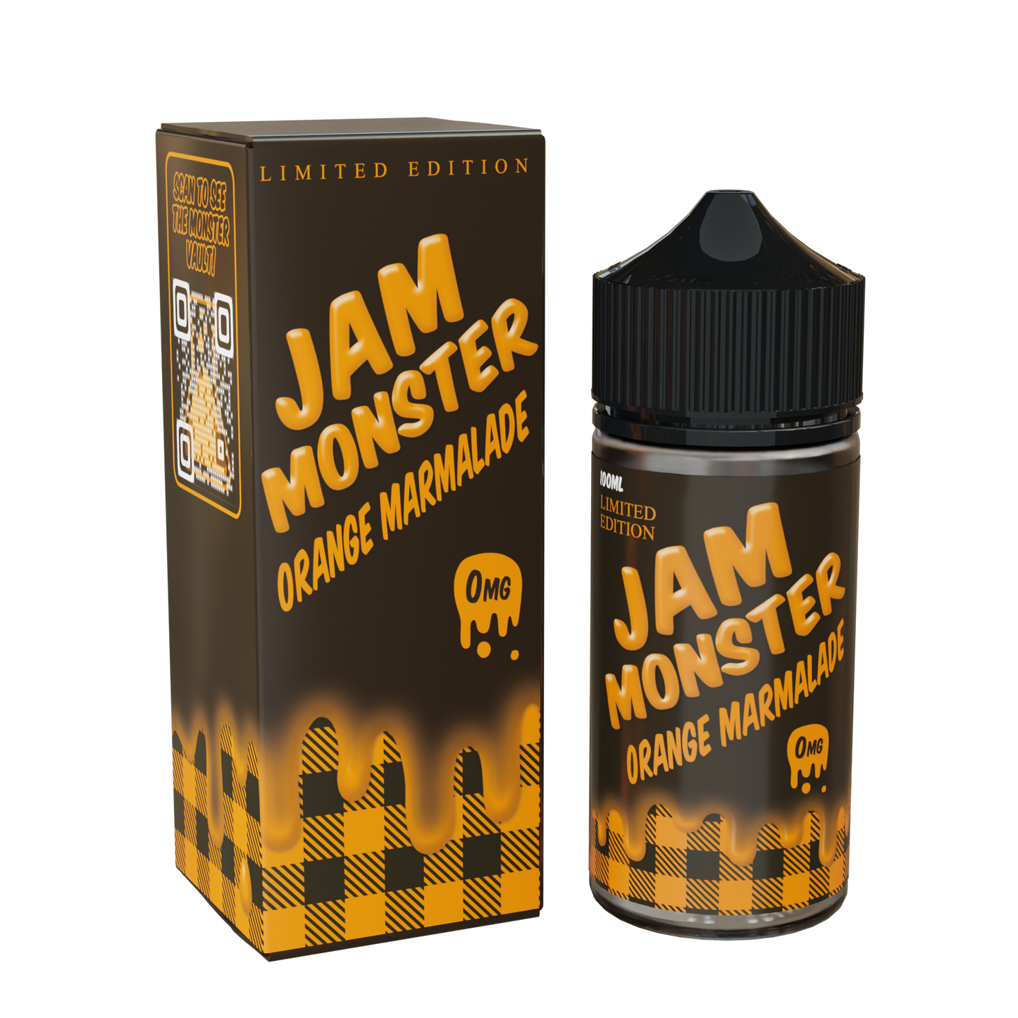 Best Deal Jam Monster 100mL Vape Juice - Orange Marmalade