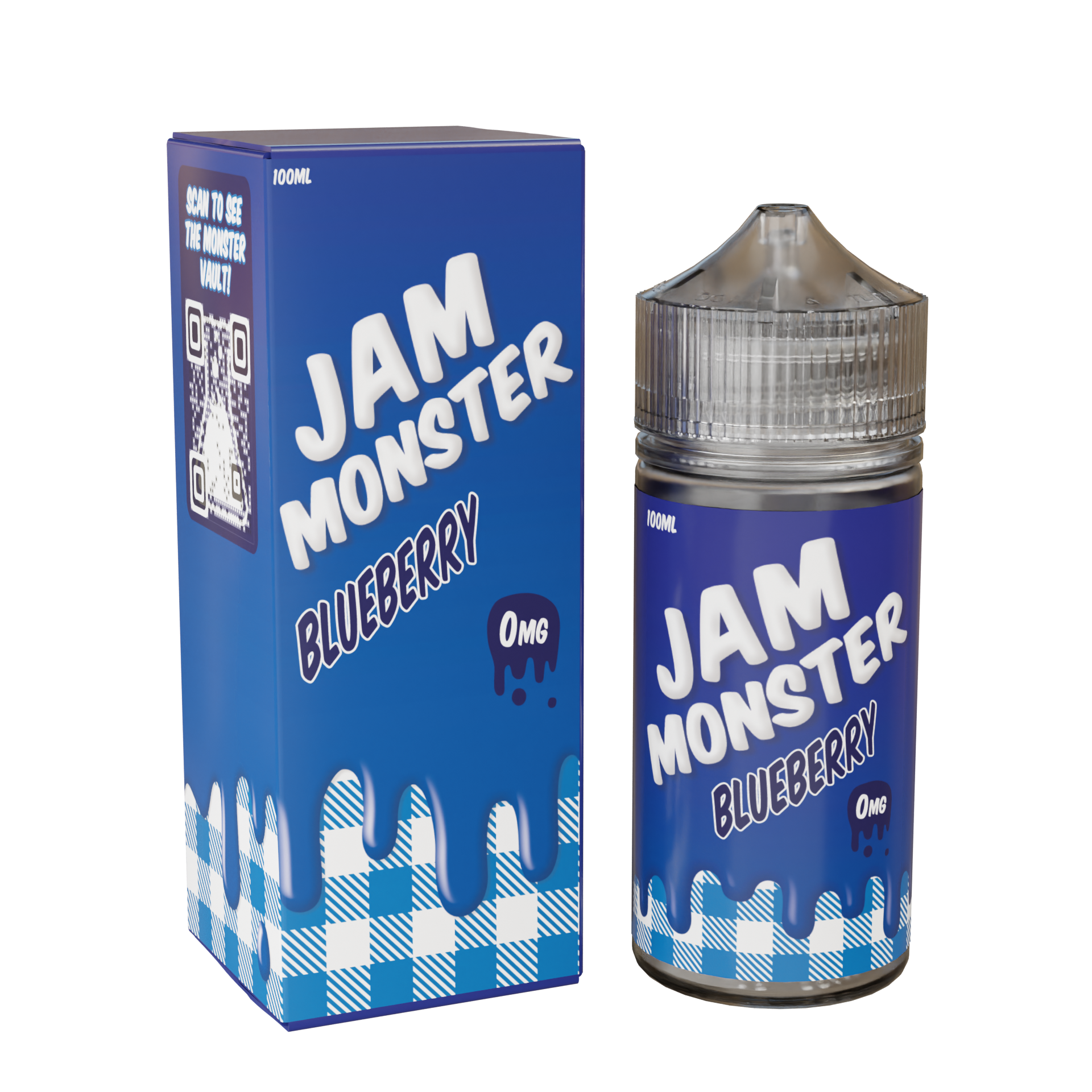 Best Deal Jam Monster 100mL Vape Juice - Blueberry