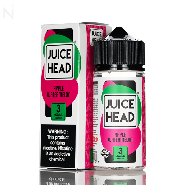 Juice Head E-Liquid - Apple Watermelon - 100ml