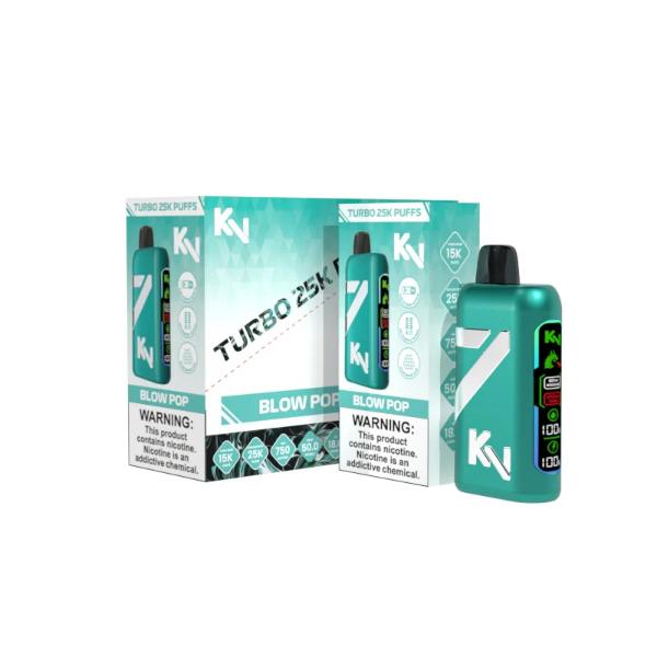 Best Deal KangVape KV Turbo 25,000 Puffs Disposable - Blow Pop