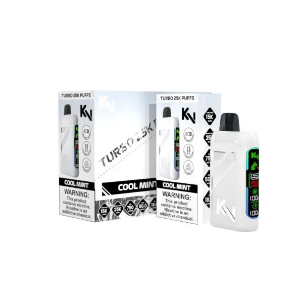 Best Deal KangVape KV Turbo 25,000 Puffs Disposable - Cool Mint