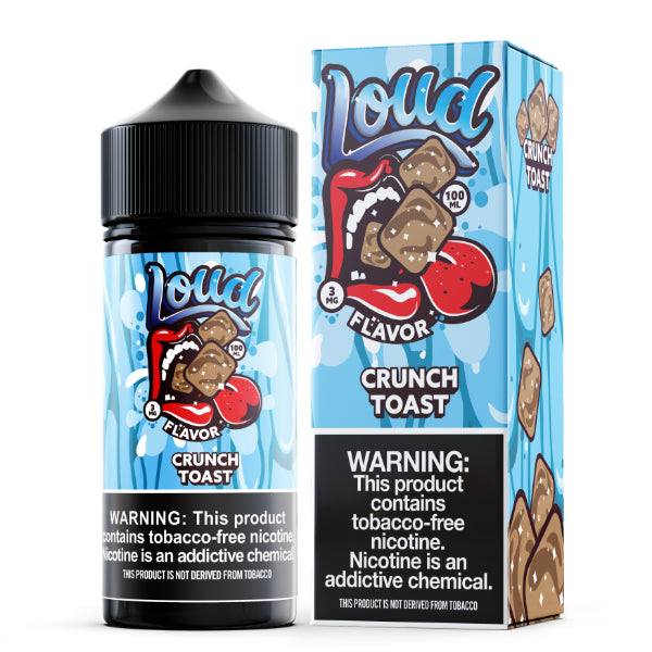 LOUD E-Liquid 100mL Series Crunch Toast