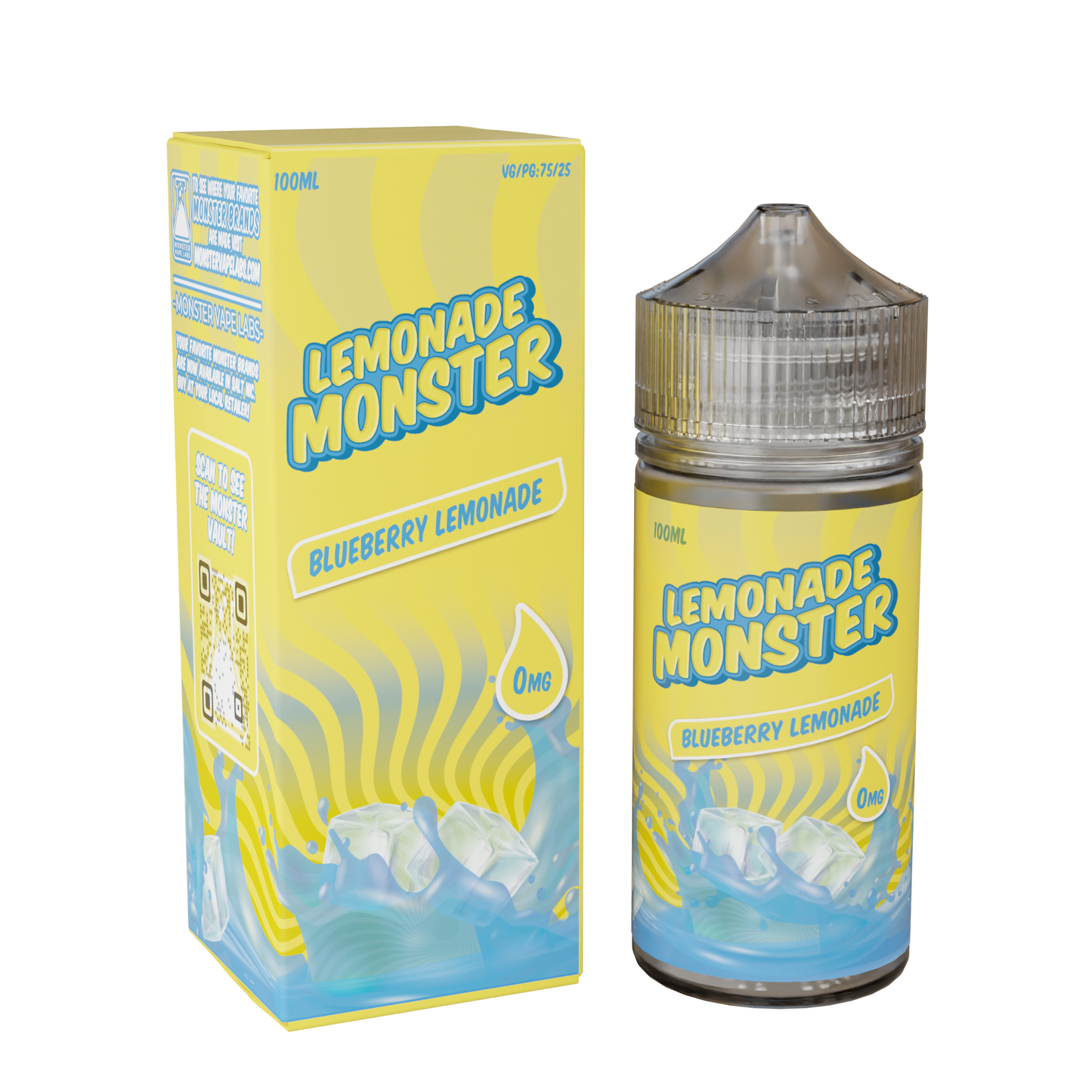 Best Deal Lemonade Monster 100mL Vape Juice - Blueberry Lemonade