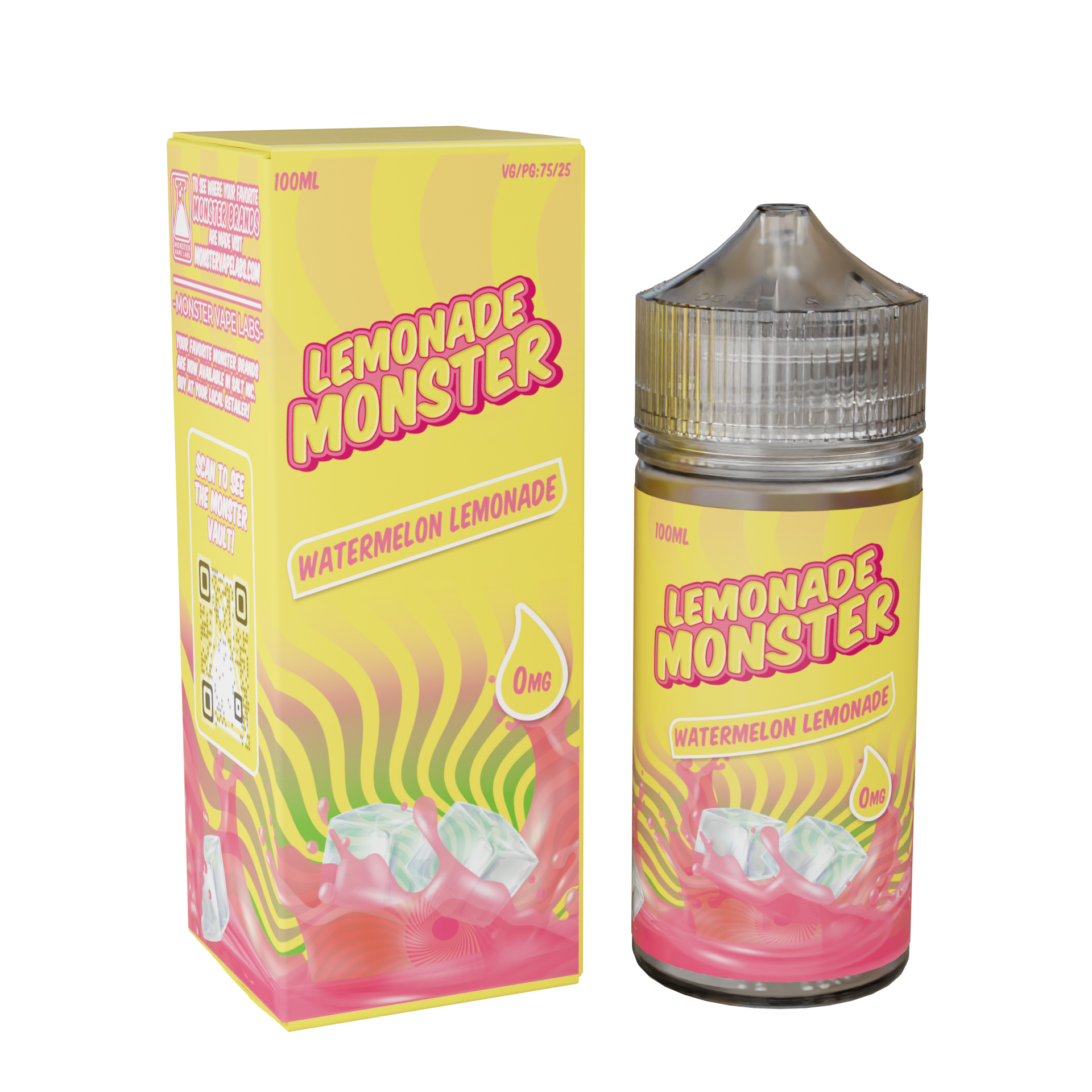 Best Deal Lemonade Monster 100mL Vape Juice - Watermelon