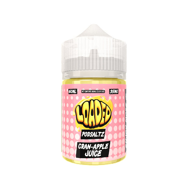 LOADED Nic Salts 60mL Vape Juice Cranapple Juice