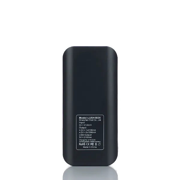 Efest LUSH BOX 2-Bay Charger + Power Bank Feature