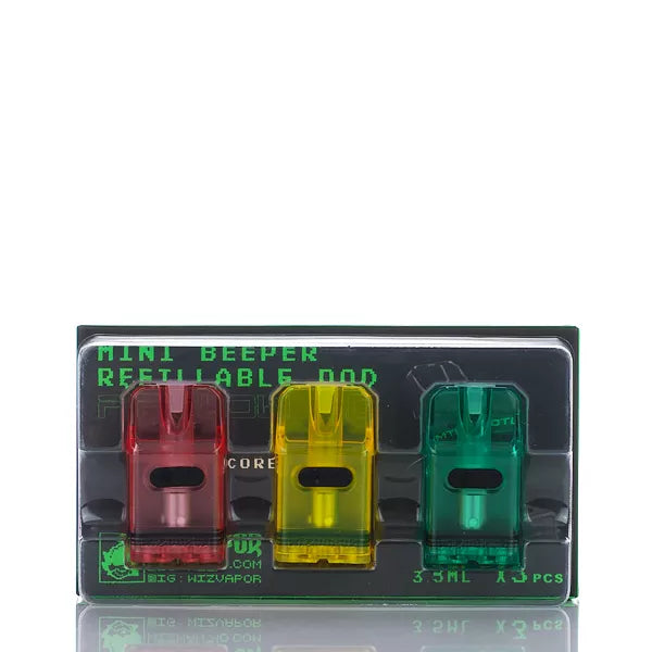 WIZVAPOR Mini Beeper 2.0 Replacement Pods (DISCONTINUED)