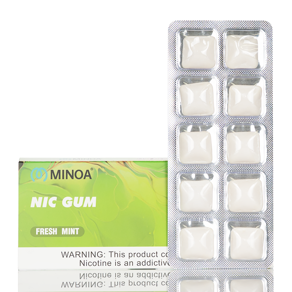 Minoa Soft Salt Nic Gum - Pack of 10