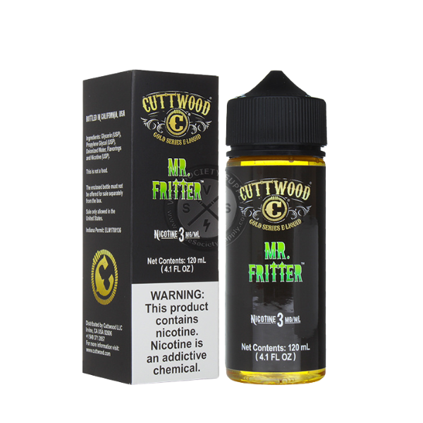 Best Deal Cuttwood Vape Juice 120mL - Mr. Fritter