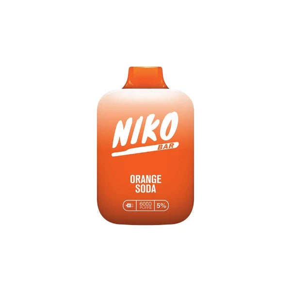 Best Deal Niko Bar 7000 Puffs Disposable 15mL Orange Soda