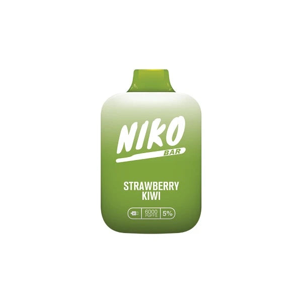 Best Deal Niko Bar 7000 Puffs Disposable 15mL Strawberry Kiwi