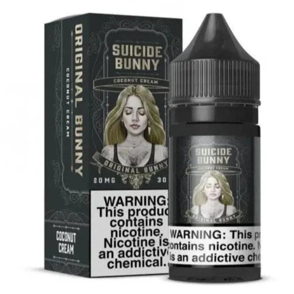 Best Deal Suicide Bunny Salt E-Liquid Vape Juice 30mL (Salt Nic) Coconut Cream