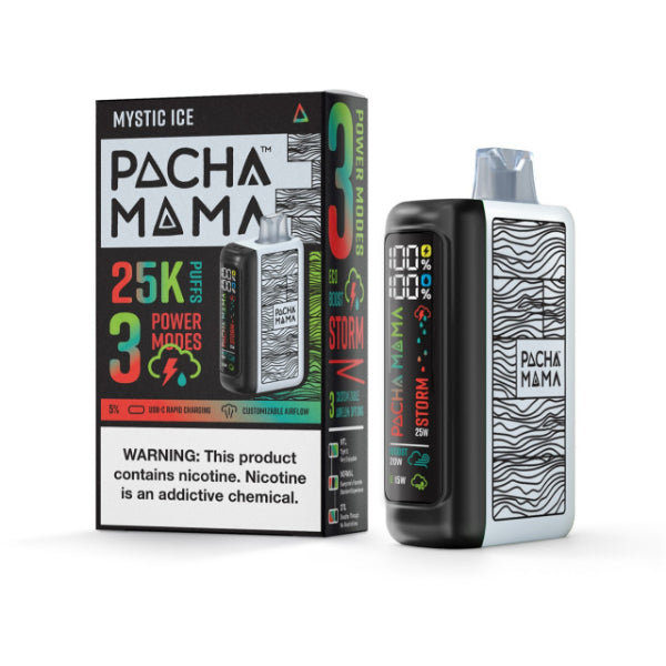 Best Deal Pachamama 25,000 Puff Disposable - Mystic Ice