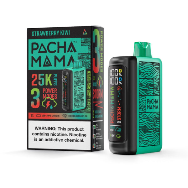 Best Deal Pachamama 25,000 Puff Disposable - Strawberry Kiwi