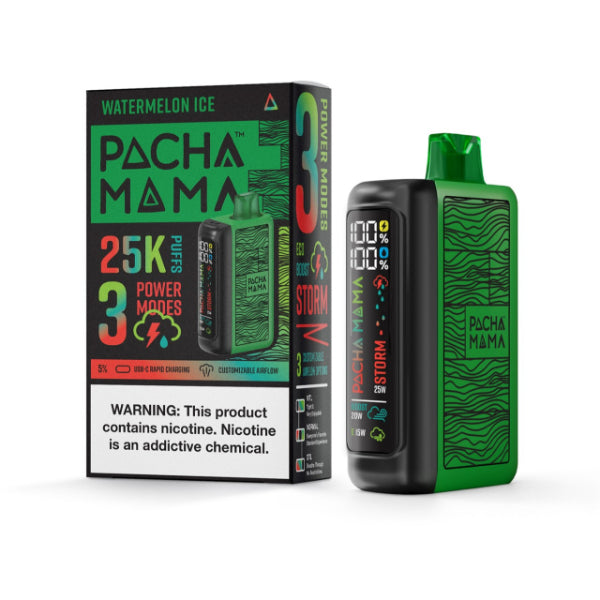 Best Deal Pachamama 25,000 Puff Disposable - Watermelon Ice