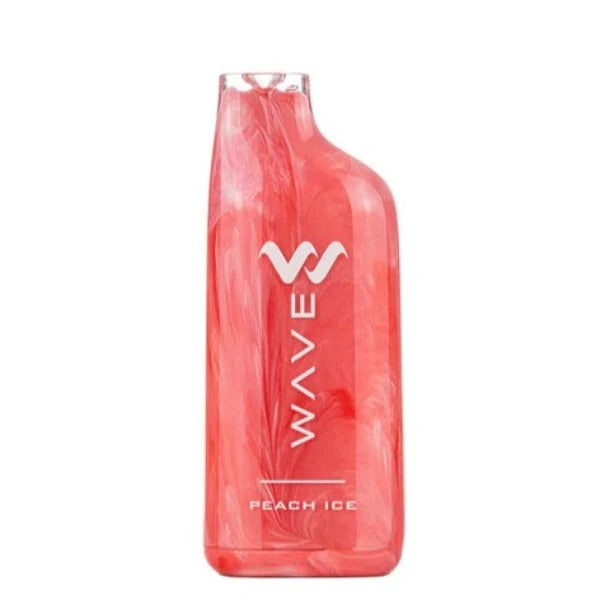 Best Deal Wavetec Wave 8000 Puffs Disposable Vape 18mL Peach Ice