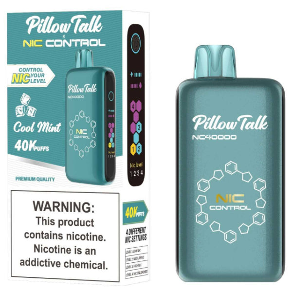 Pillow Talk Nic Control NC40000 Disposable Cool Mint