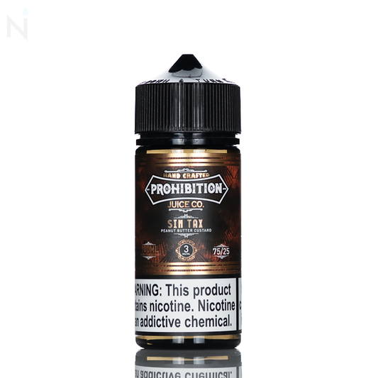 Prohibition E Liquid - Sin Tax - 100mL