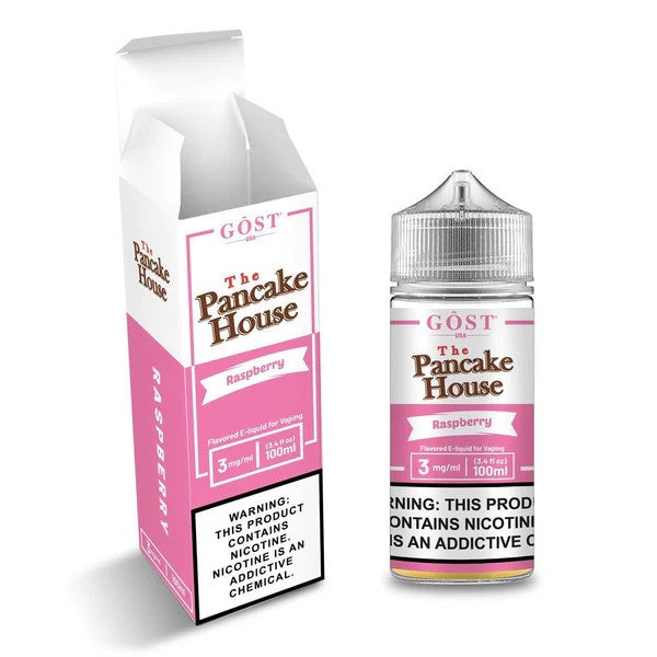 Best Deal Pancake House Vape Juice 100mL Raspberry