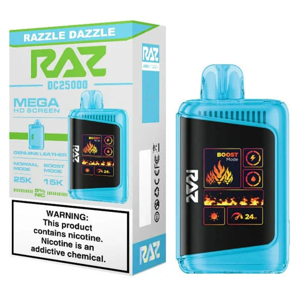 Best Deal RAZ DC25K 25,000 Puffs Rechargeable Vape 16mL - Razzle Dazzle