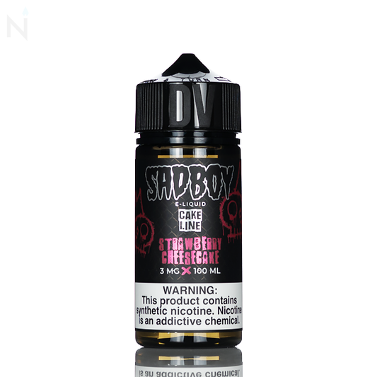 Sadboy E-Liquid - Strawberry Cheesecake - 100ml