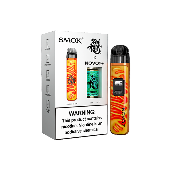 Best Deal SMOK Novo Pro Pod Device + Daddy's Vapor 10mL Bundle - Zen Haus / Serenity