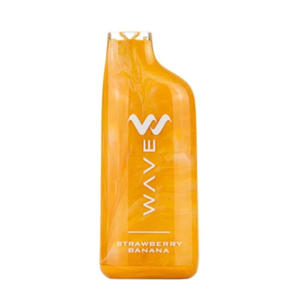 Best Deal Wavetec Wave 8000 Puffs Disposable Vape 18mL Strawberry Banana