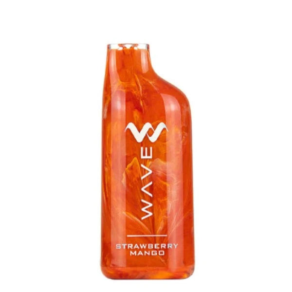 Best Deal Wavetec Wave 8000 Puffs Disposable Vape 18mL Strawberry Mango