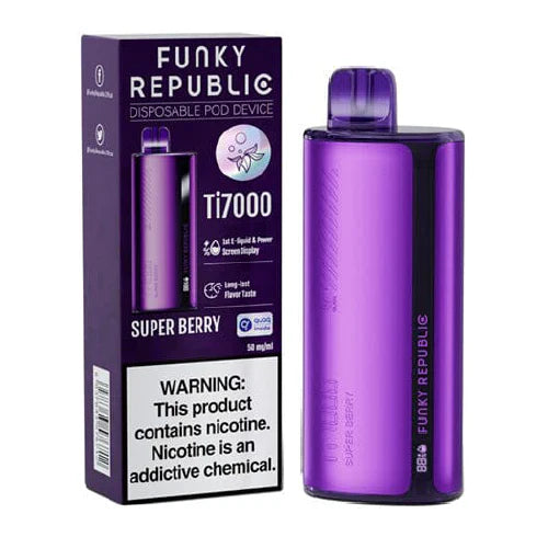 Funky Republic Ti7000 Recharge Vape 12.8mL