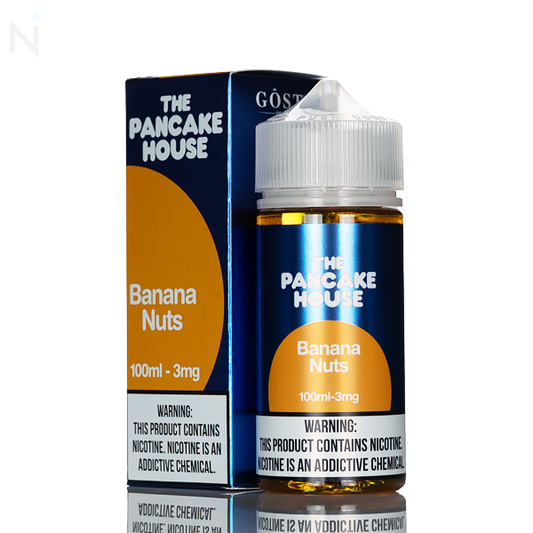 Pancake House E-Liquid - Banana Nuts - 100ml