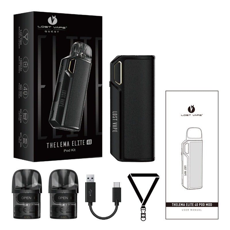 Lost Vape Thelema Elite 40 Pod Kit – eJuices.co