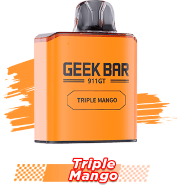 Best Deal Geekbar 911 GT Replaceable Flavor Vape Pod - Triple Mango