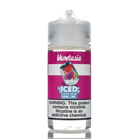 Vapetasia - ICED Straw Guaw - 100ml