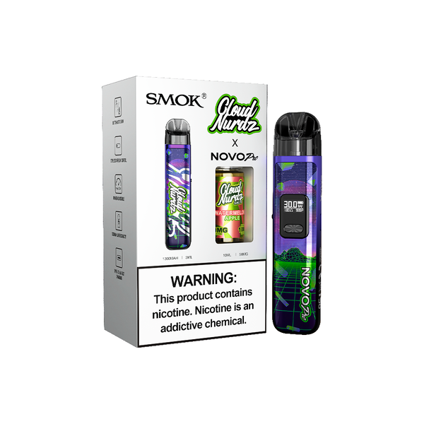 Best Deal SMOK Novo Pro Pod Device + Daddy's Vapor 10mL Bundle - Retro / Watermelon Apple