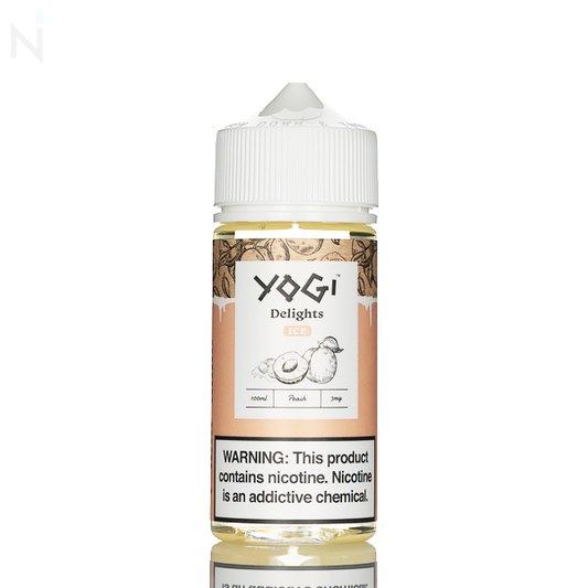 Yogi Delights E-Liquid - Peach Ice - 100mL