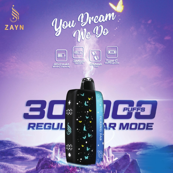 Best Deal Zayn 40,000 Puffs Disposable Vape 20mL 5 Pack 