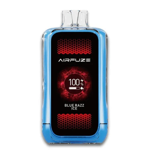 Best Deal AirFuze Jet 20000 Puffs  Rechargeable Disposable Vape 17mL Blue Razz Ice