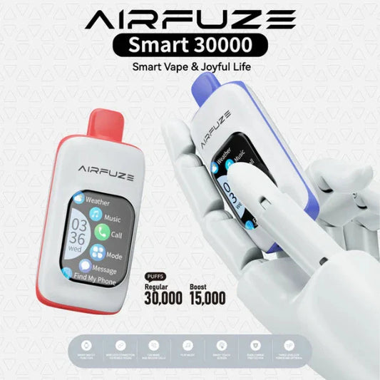 Best Deal AIRFUZE Smart 30000 Puff Disposable Vape 20mL