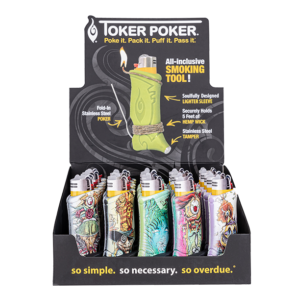 Toker Poker 25 count display Alice In Wonderland edition bulk pricing!