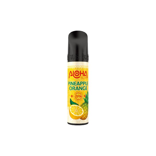 Best Deal Aloha Sun TFN Single Disposable Vape 8mL Pineapple Orange