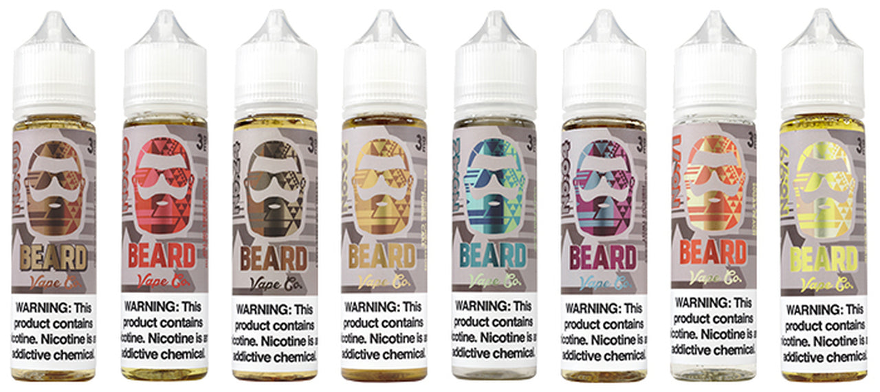 Beard Vape Co 60mL Vape Juice Best Flavors No. 00 No. 24 No. 32 No. 42 No. 04 No. 71 No. 99