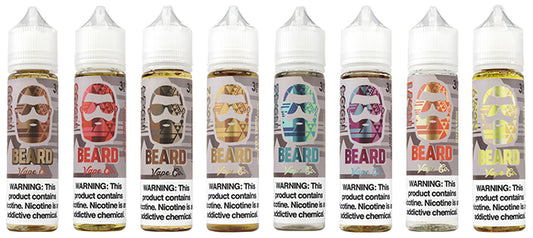 Beard Vape Co 60mL Vape Juice Best Flavors No. 00 No. 24 No. 32 No. 42 No. 04 No. 71 No. 99