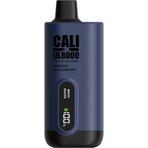 Cali Pods UL8000 Disposable Vape Best Flavor Frozen Blackberry