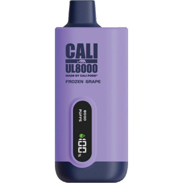 Cali Pods UL8000 Disposable Vape Best Flavor Frozen Grape