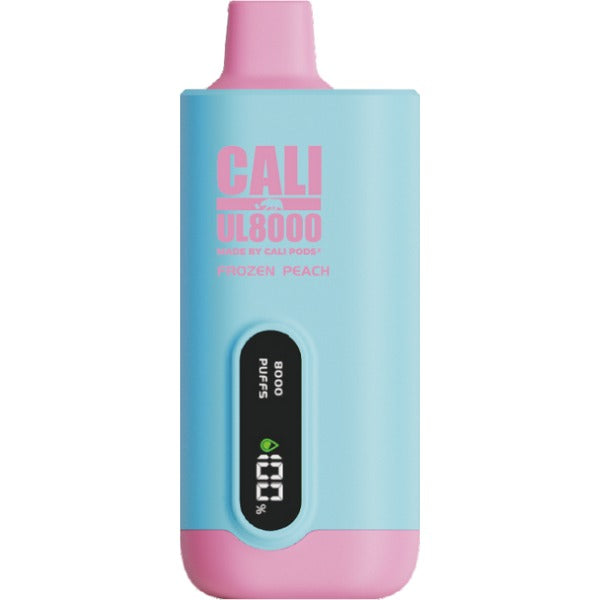 Cali Pods UL8000 Disposable Vape Best Flavor Frozen Peach