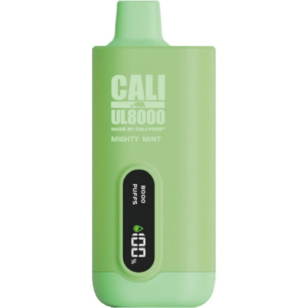 Cali Pods UL8000 Disposable Vape Best Flavor Mighty Mint